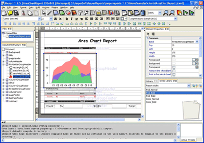 帳票のデザインをビジュアルに行う「iReport」