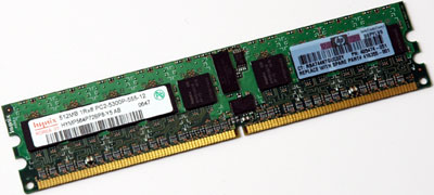 実装されているDDR-SDRAM