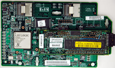 Smart ArrayE200カード