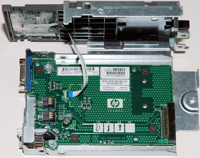 Systems Insight Displayモジュールユニット。内部には特にコントローラICなどは入っていない