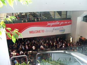 Dreamforce07に集まった大勢の参加者