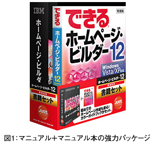 図1：マニュアル＋マニュアル本の強力パッケージ