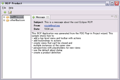 RCP Mail Tamplete