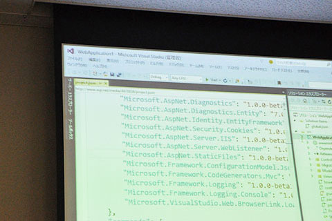ASP.NET 5の設定ファイルはJSON