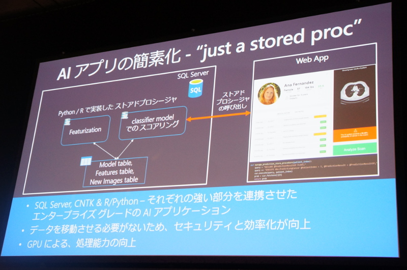 ストアドプロシージャでAIに対応