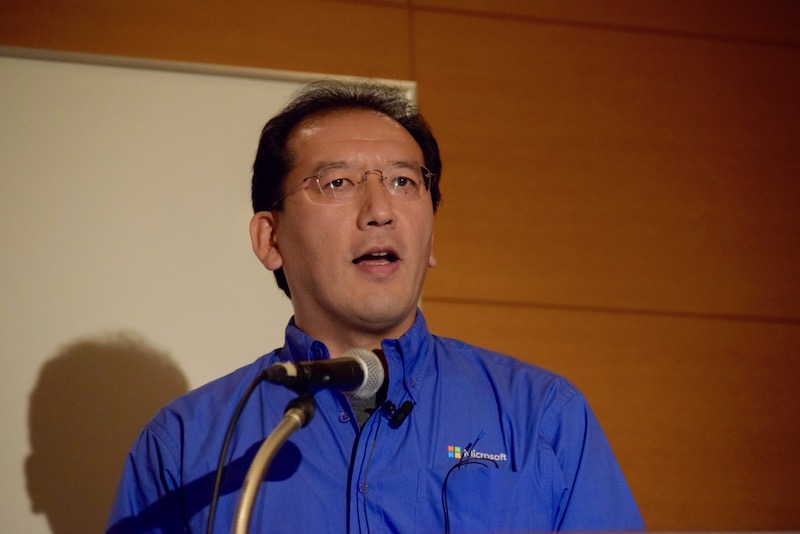 日本マイクロソフトの畠山大有氏