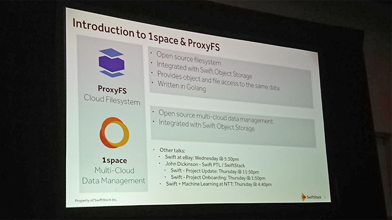 図2: ProxyFSと1space