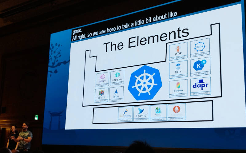 登壇したGriffith氏(左)とSalatino氏(右)