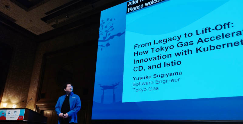 プレゼンテーションを行う杉山氏