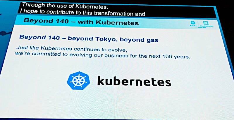 「Beyond 140」が東京ガスにおけるシステムに関するスローガン(英語版)のようだ