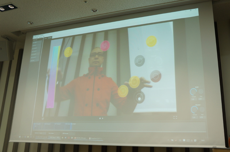 KAGURAで演奏している画面
